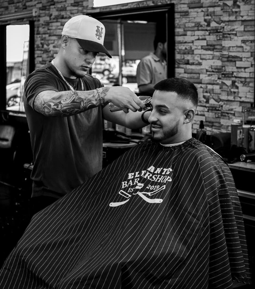 Selected barber